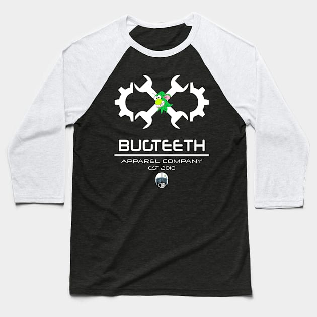 Bugteeth Apparel Company Baseball T-Shirt by Bugteeth